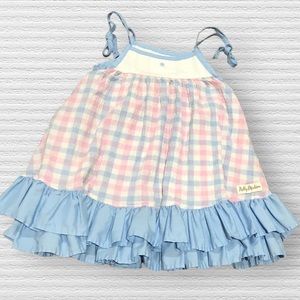 Nelly Madison | Pink & Blue Plaid | Spring | Hannah Dress